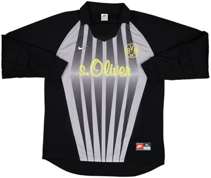 1997-98 Borussia Dortmund GK Shirt Klos #1 - 8/10 - (XL)