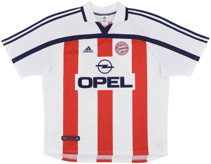 2000-01 Bayern Munich Away Shirt Elber #9 - 10/10 - (XXL)