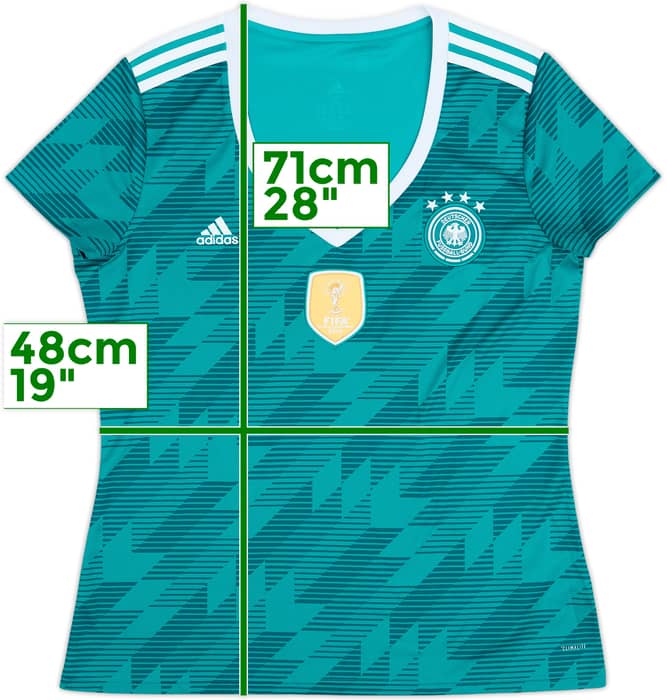 2018-19 Germany Away Shirt - 10/10 - (Women's XL)