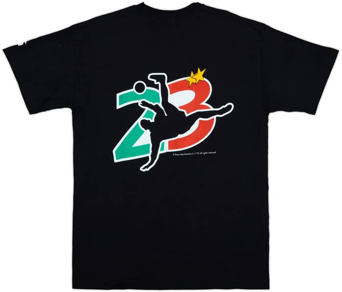 1995-96 Juventus Kappa 'Campionato Italiano 1994-95' Cotton Tee - 8/10 - (L)