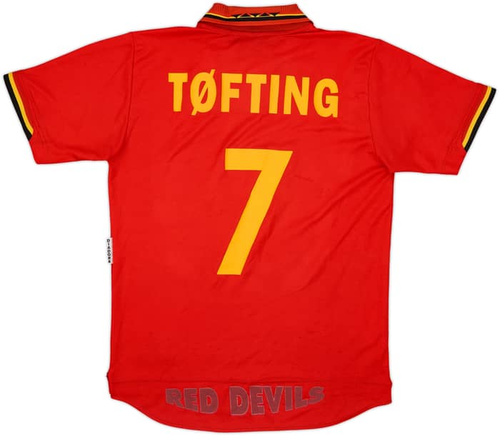 1996-97 Belgium Home Shirt Tøfting #7 - 6/10 - (L)