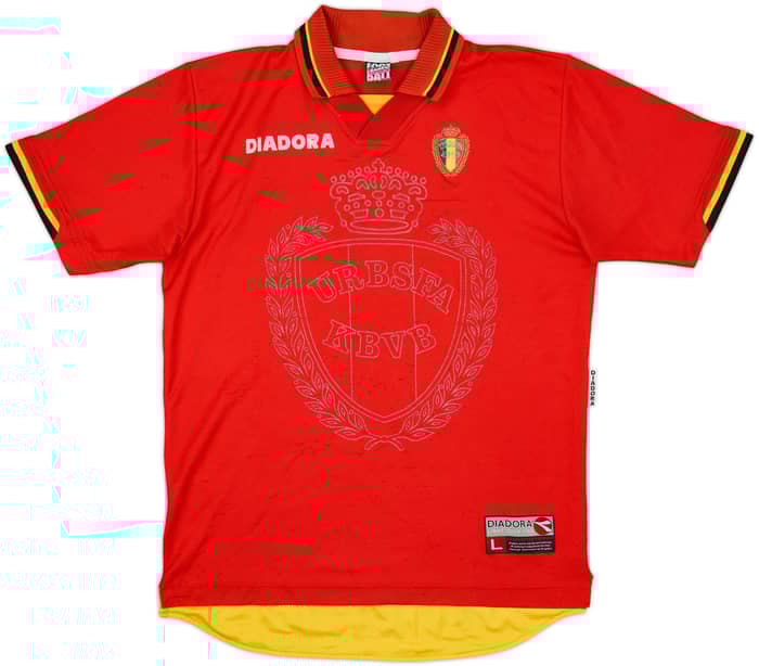 1996-97 Belgium Home Shirt Tøfting #7 - 6/10 - (L)