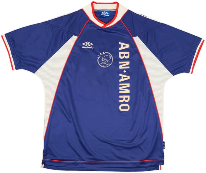 1999-00 Ajax Away Shirt Van der Vaart #43 - 8/10 - (XL)