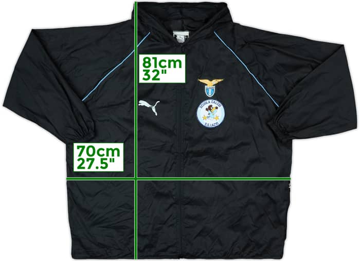 1998-99 Lazio Scuola Calcio Puma Hooded Rain Jacket - 6/10 - (S)