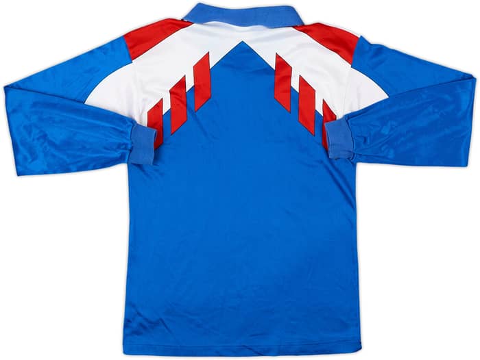 1990-92 France Home L/S Shirt - 8/10 - (L.Boys)