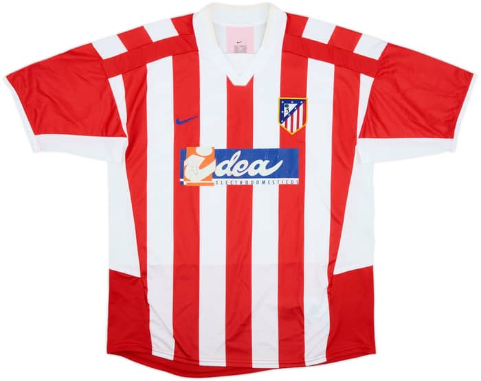 2002-03 Atletico Madrid Home Shirt - 6/10 - (L)