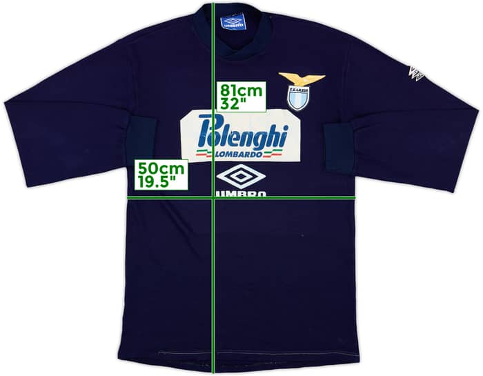 1992-93 Lazio Umbro Sweat Top - 7/10 - (XL)