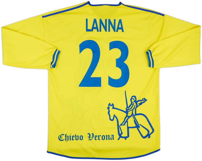 2001-02 Chievo Verona Home L/S Shirt Lanna #23 - 5/10 - (L)
