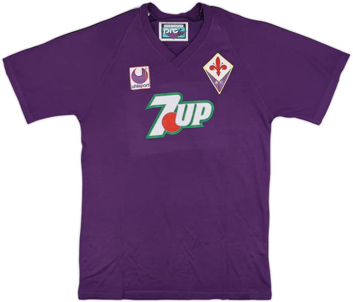 1994-95 Fiorentina Player Issue Uhlsport Training Shirt - 7/10 - (M)