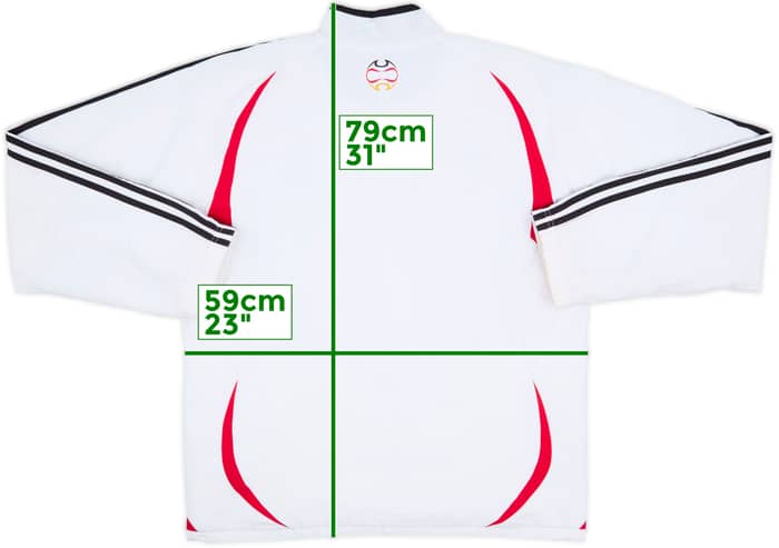 2005-07 Germany adidas Track Jacket - 8/10 - (L)