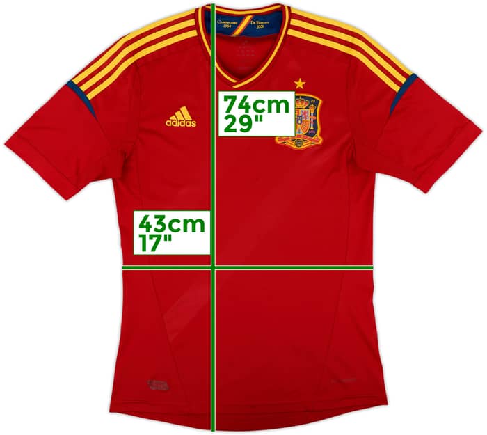 2011-12 Spain Home Shirt - 6/10 - (S)