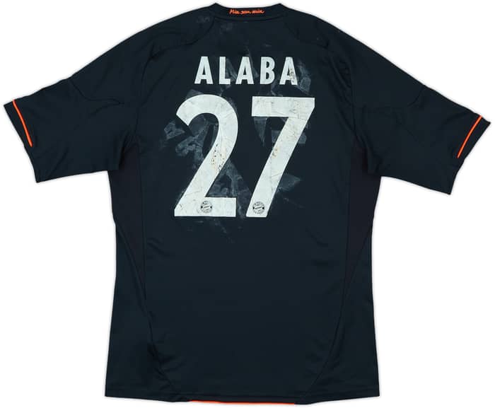 2012-13 Bayern Munich Third Shirt Alaba #27 - 4/10 - (M)