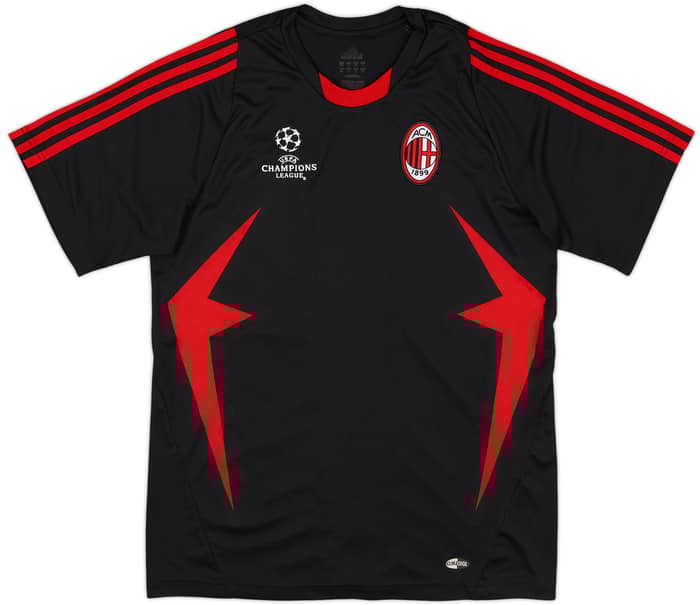 2007-08 AC Milan adidas CL Training Shirt - 9/10 - (S)