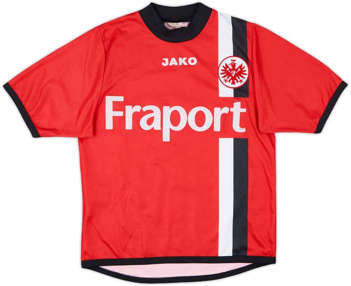 2005-06 Eintracht Frankfurt Home Shirt Jones #13 - 5/10 - (M.Boys)
