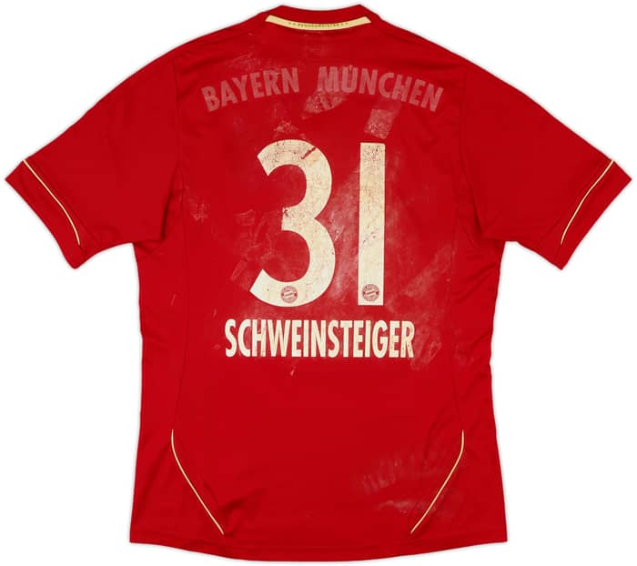 2011-13 Bayern Munich Home Shirt Schweinsteiger #31 - 4/10 - (M)