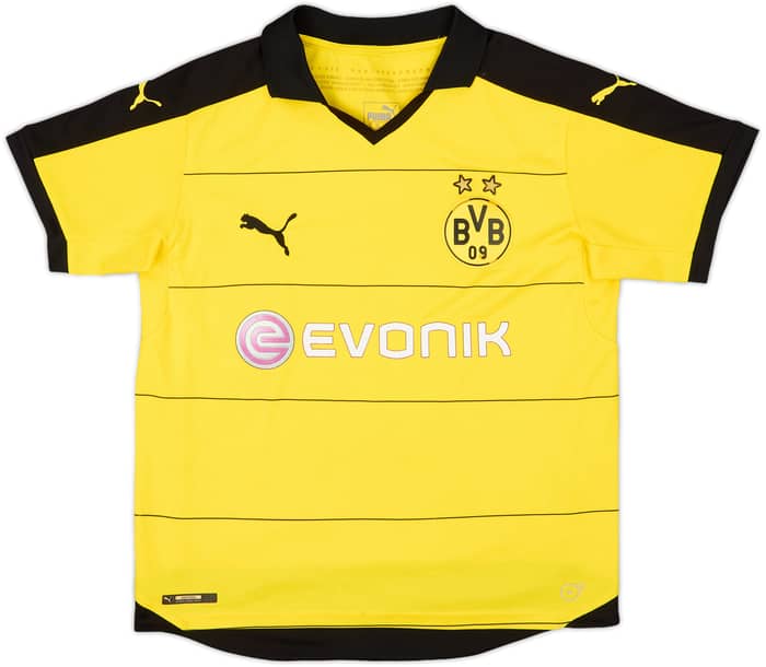 2015-16 Borussia Dortmund Home Shirt - 5/10 - (XL.Boys)
