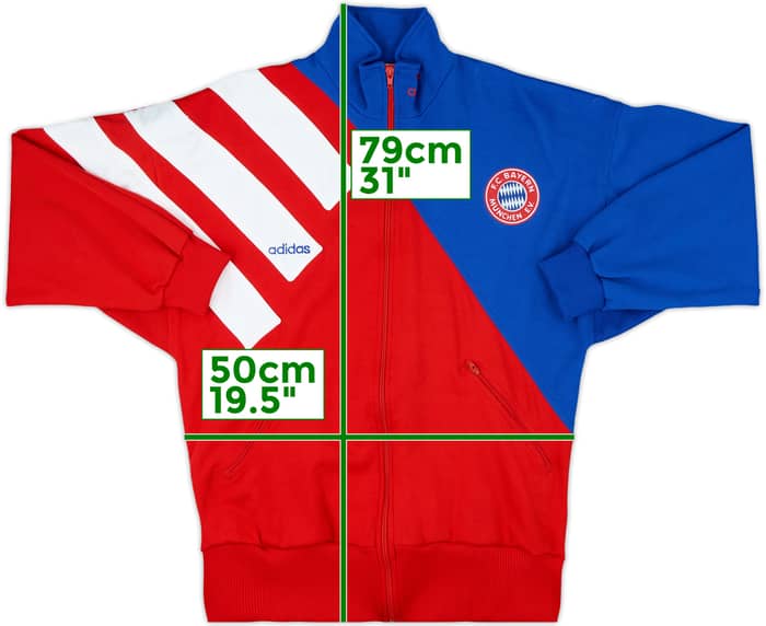 1993-95 Bayern Munich adidas Track Jacket - 9/10 - (M/L)