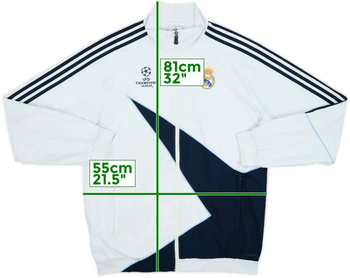 2009-10 Real Madrid adidas CL Track Jacket - 5/10 - (M)