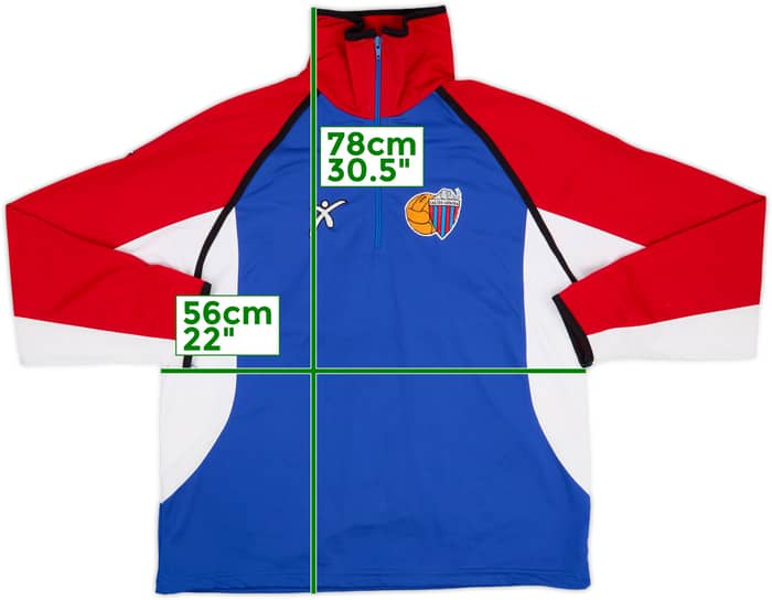 2003-04 Catania Galex 1/4 Zip Drill Top - 8/10 - (L)