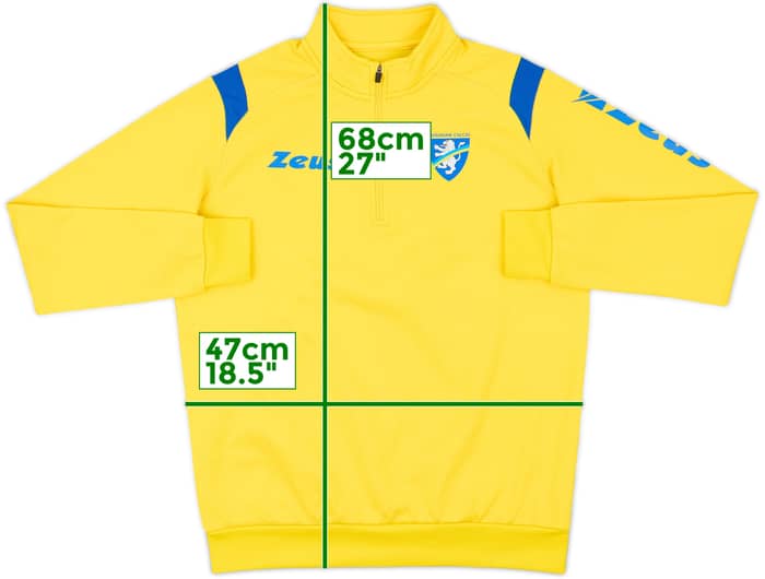 2018-19 Frosinone Zeus 1/4 Zip Drill Top - 9/10 - (XS)