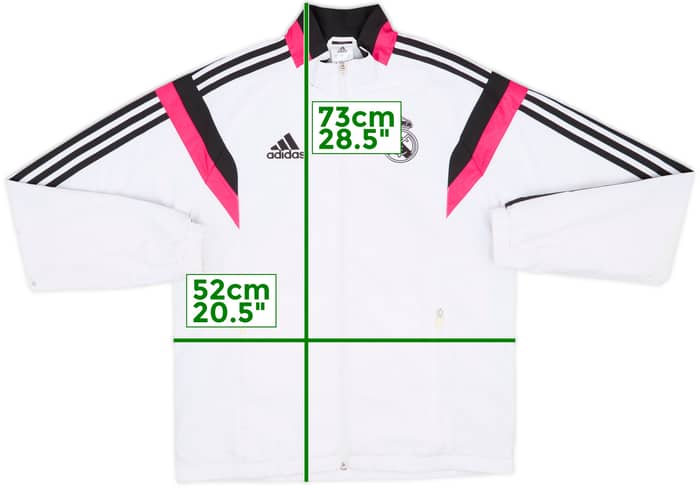 2014-15 Real Madrid adidas Track Jacket - 7/10 - (S)