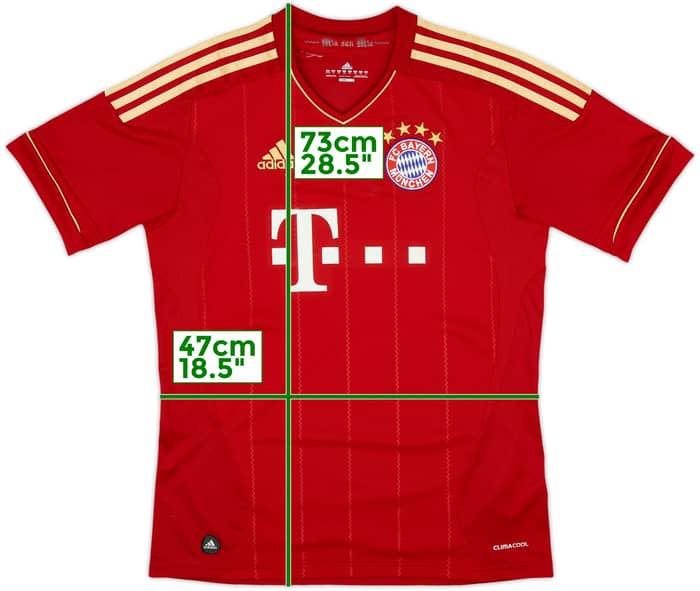 2012-13 Bayern Munich Home Shirt - 5/10 - (XL.Boys)