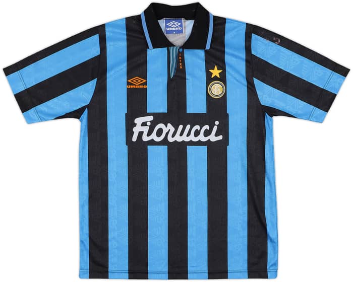 1992-94 Inter Milan Home Shirt - 6/10 - (M)