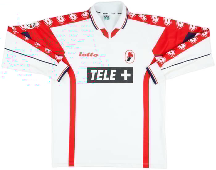 1999-00 Bari Match Issue Home L/S Shirt #4
