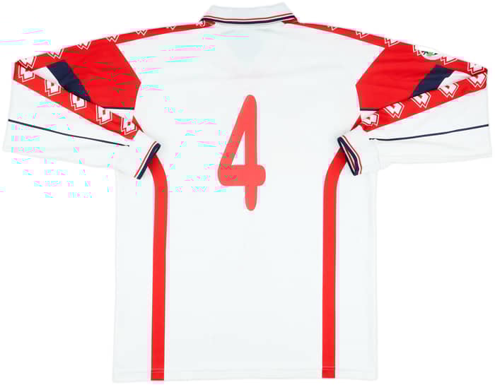 1999-00 Bari Match Issue Home L/S Shirt #4