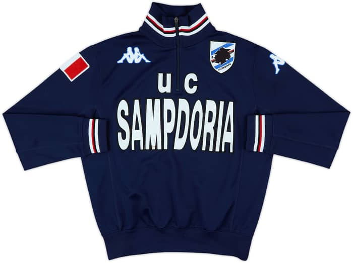2007-08 Sampdoria Kappa Track Jacket - 6/10 - (M)
