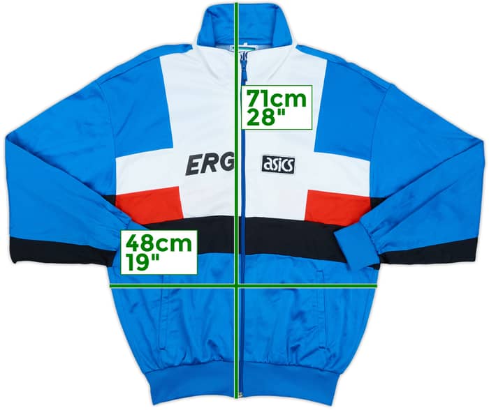 1990-91 Sampdoria Asics Track Jacket - 8/10 - (M)
