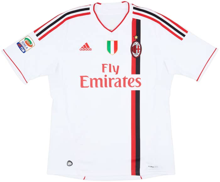 2011-12 AC Milan Away Shirt Muntari #14 - 5/10 - (L)