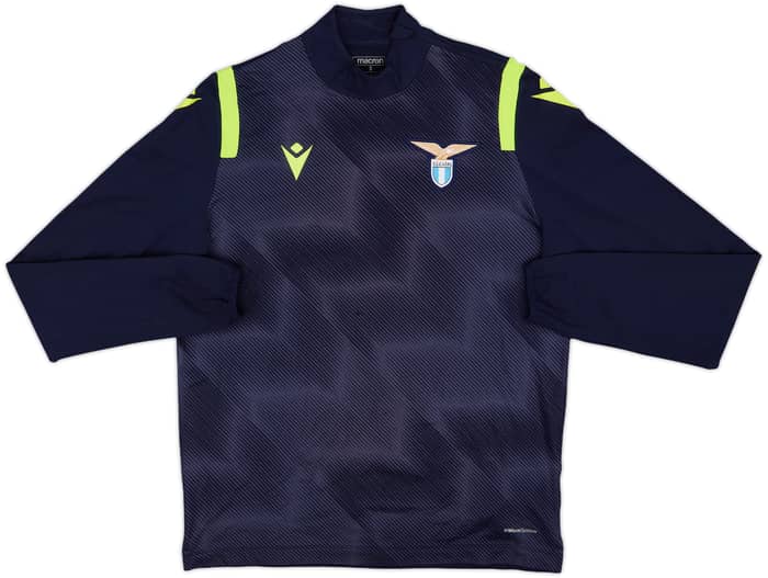 2021-22 Lazio Macron 1/4 Zip Drill Top - 5/10 - (S)