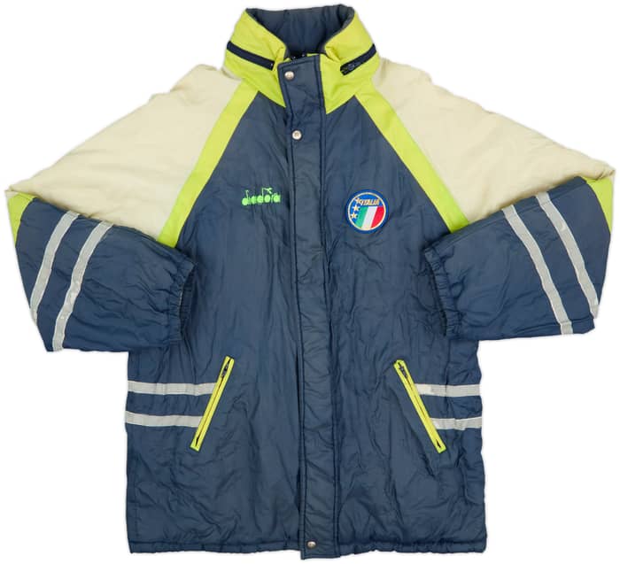1990-92 Italy Diadora Padded Bench Coat - 5/10 - (XL)