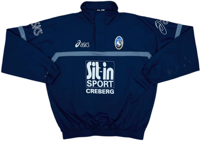 2005-06 Atalanta Asics 1/4 Zip Drill Top - 5/10 - (XL)