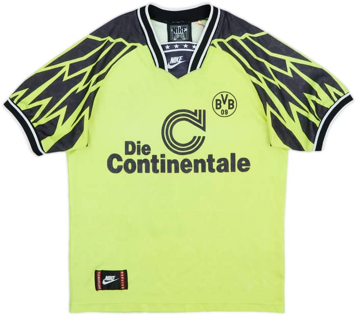 1994-95 Borussia Dortmund Home Shirt #11 - 5/10 - (XL.Boys)