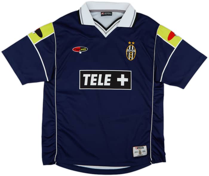 2000-01 Juventus Away Shirt Trezeguet #17 - 8/10 - (M)