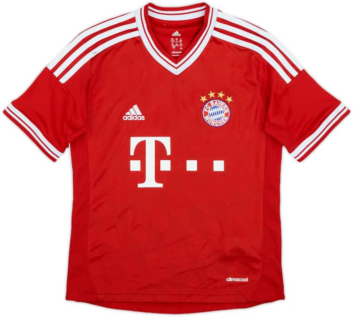 2013-14 Bayern Munich Home Shirt - 6/10 - (S.Boys)