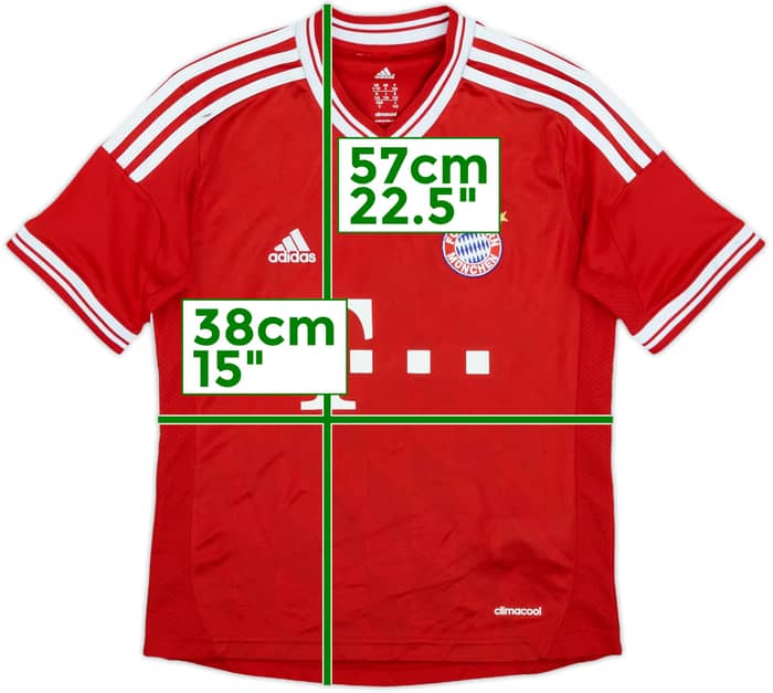 2013-14 Bayern Munich Home Shirt - 6/10 - (S.Boys)