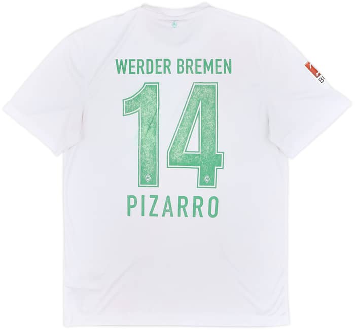 2015-16 Werder Bremen Fourth Shirt Pizarro #14 - 4/10 - (M)