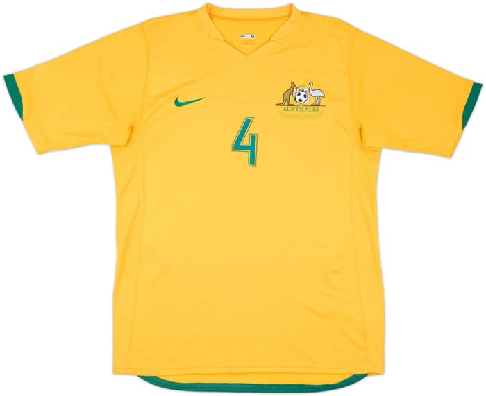 2006-08 Australia Home Shirt Cahill #4 - 7/10 - (M)