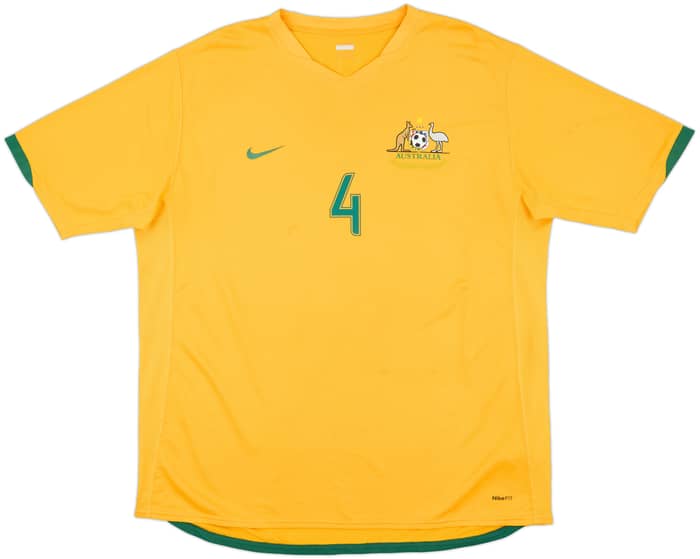 2006-08 Australia Home Shirt Cahill #4 - 7/10 - (XXL)