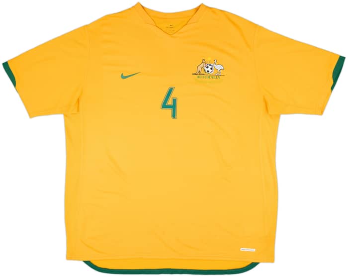 2006-08 Australia Home Shirt Cahill #4 - 6/10 - (XL)