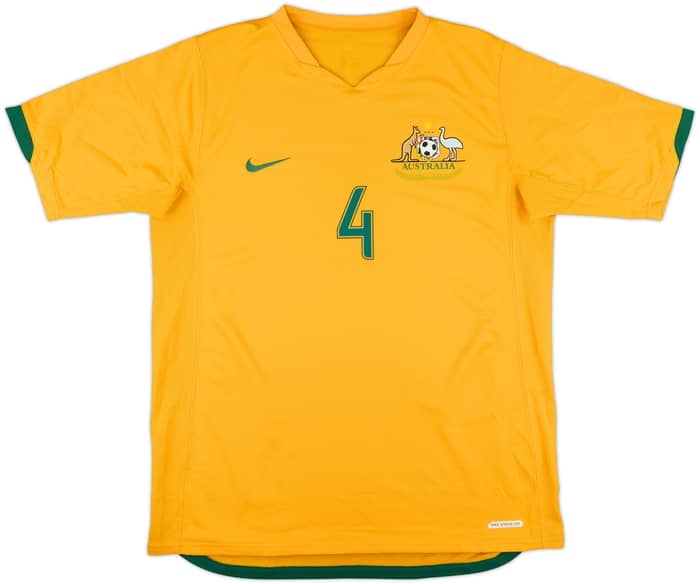 2006-08 Australia Home Shirt Cahill #4 - 8/10 - (L)