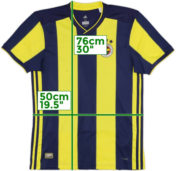 2018-19 Fenerbahce Home Shirt - 5/10 - (M)