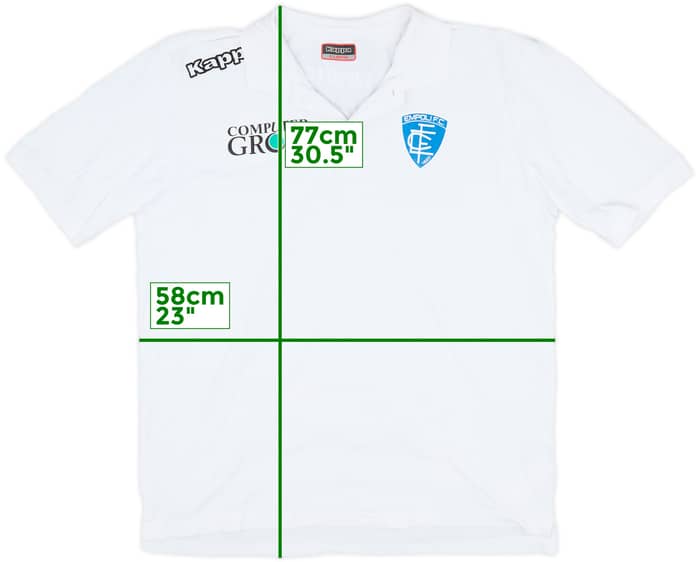 2020-21 Empoli Kappa Polo Shirt - 8/10 - (XL)