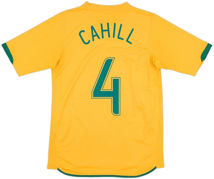 2006-08 Australia Home Shirt Cahill #4 - 5/10 - (XL.Boys)