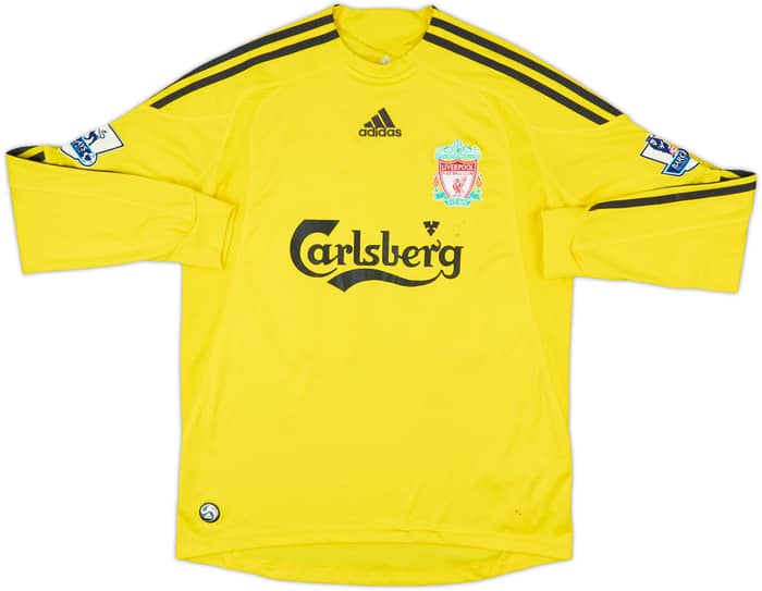 2009-10 Liverpool GK Shirt Reina #25 - 7/10 - (L.Boys)
