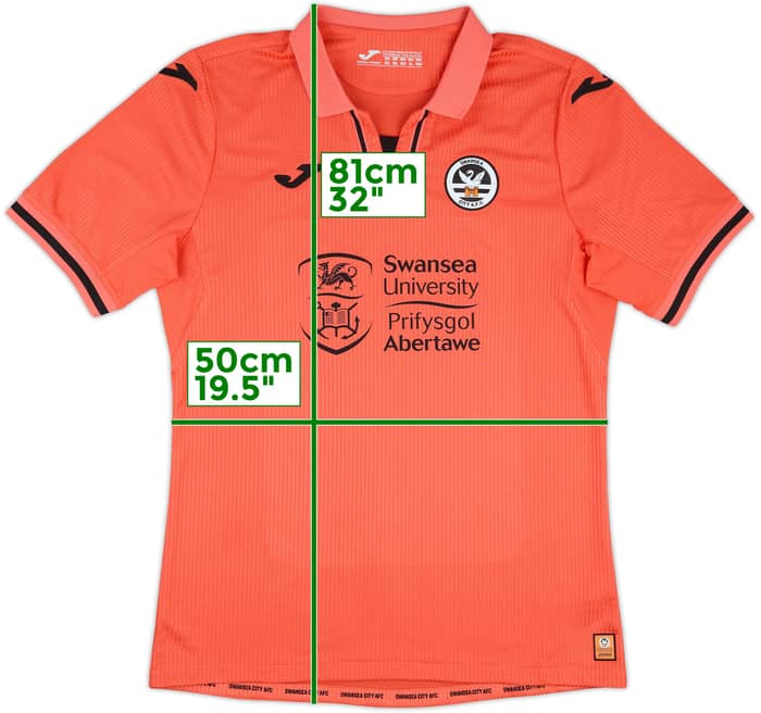 20021-22 Swansea Third Shirt - 10/10 - (XL)