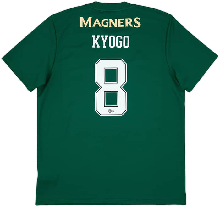 2021-22 Celtic Away Shirt Kyogo #8 (XL)